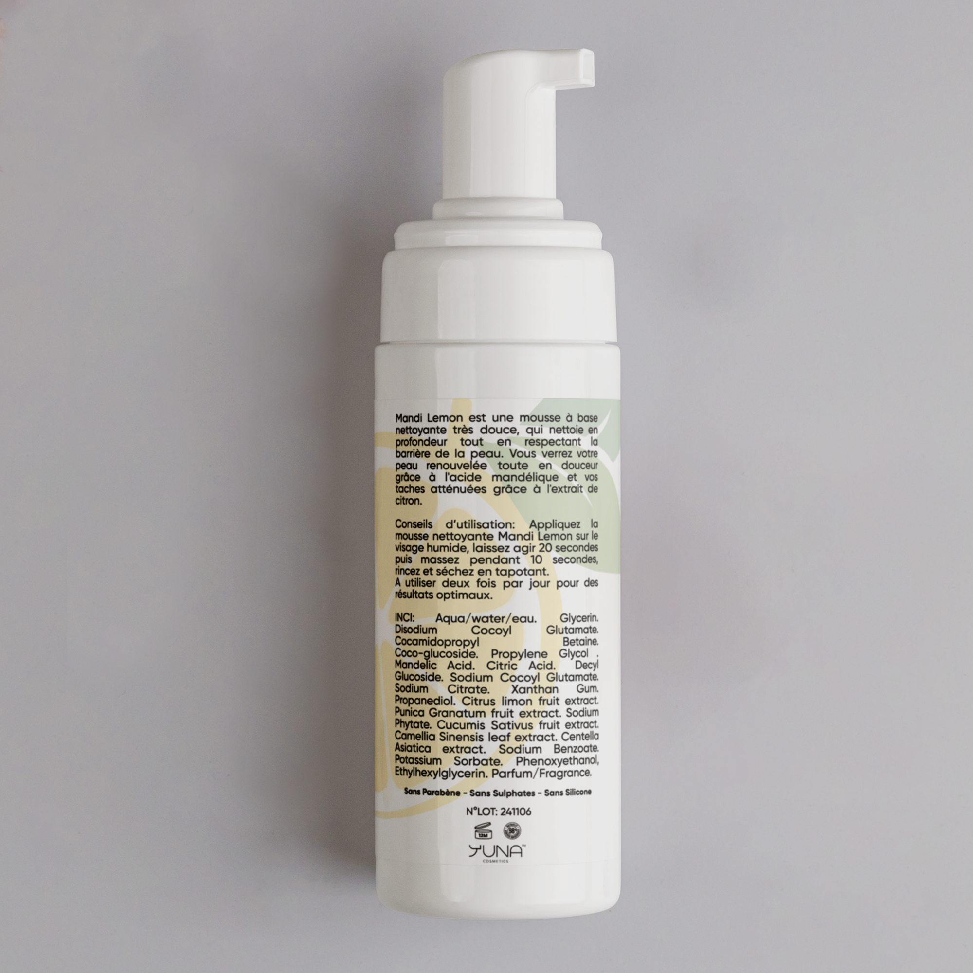 MOUSSE NETTOYANTE MANDI-LEMON