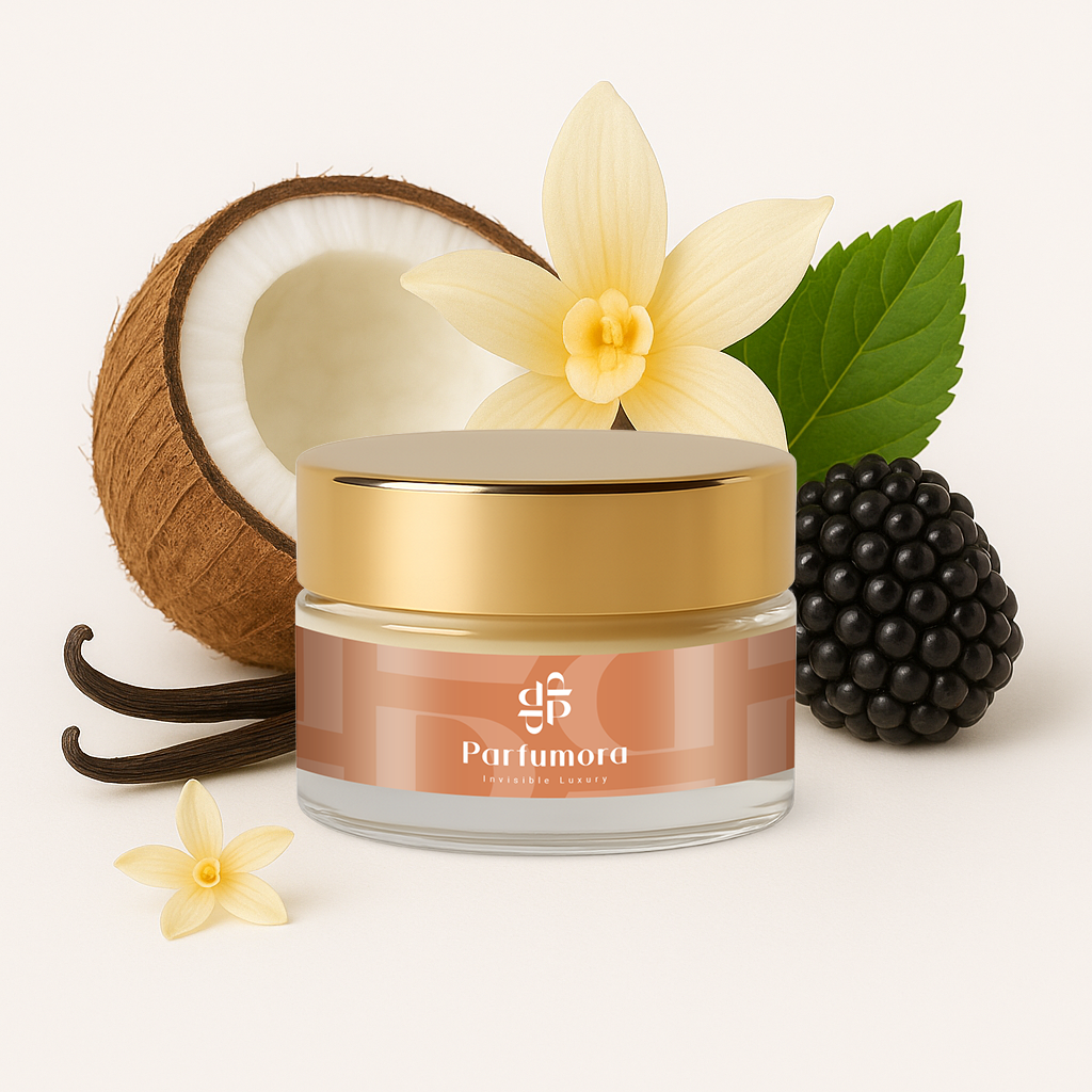 Parfum solide coco vanilla mora