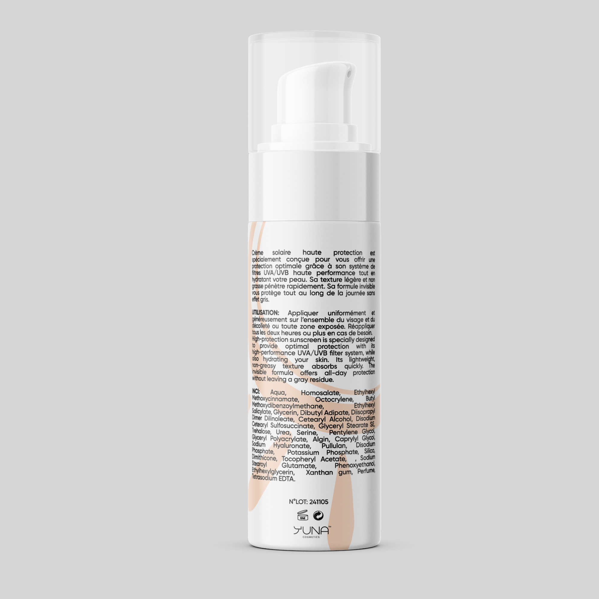 CREME SOLAIRE HAUTE PROTECTION