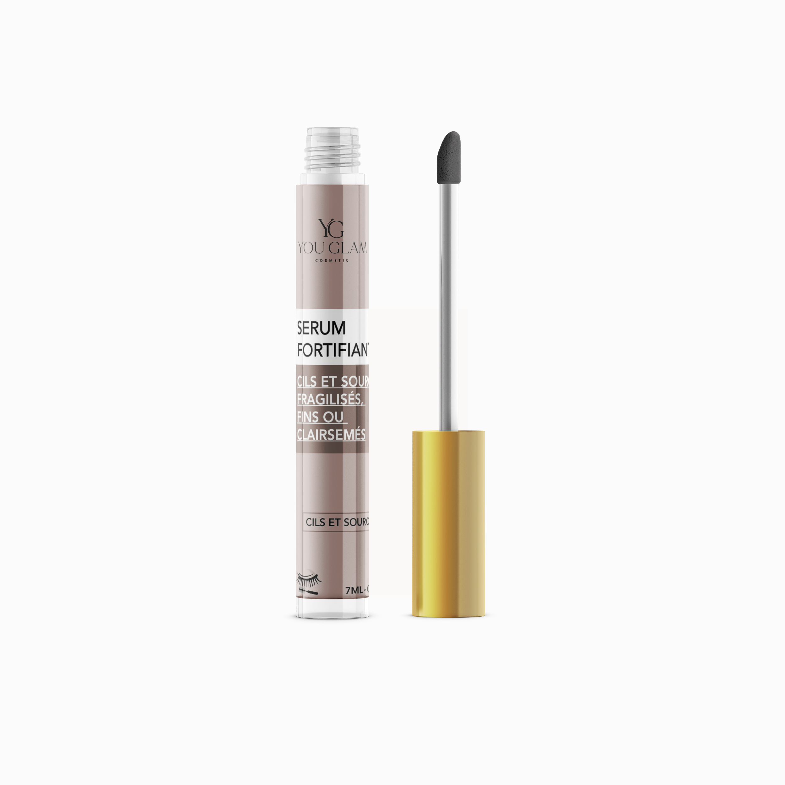Serum Fortifiant - Cils et Sourcils fragilisés, Fin ou Clairsemés